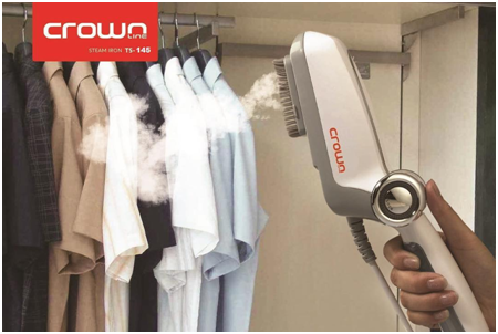 Portable Perfection: All-in-One Travel Steamer and Iron for Perfect Attire - Crownline