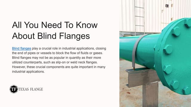 All You Need To Know About Blind Flanges.pptx