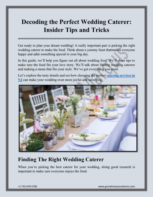 Decoding the Perfect Wedding Caterer Insider Tips and Tricks.docx