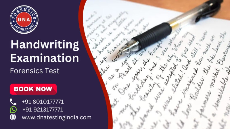 Method and Applications of Handwriting Examination - Forensic Insight: dnatestingindia — LiveJournal